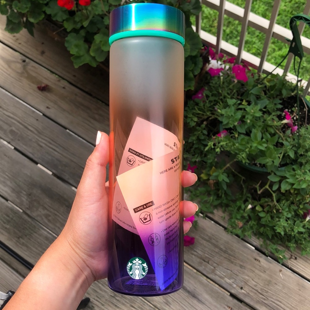 NWT STARBUCKS OMBRÉ WATER BOTTLE